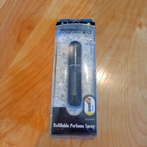 TSA carry on approved travel refillable atomizer sprayer
